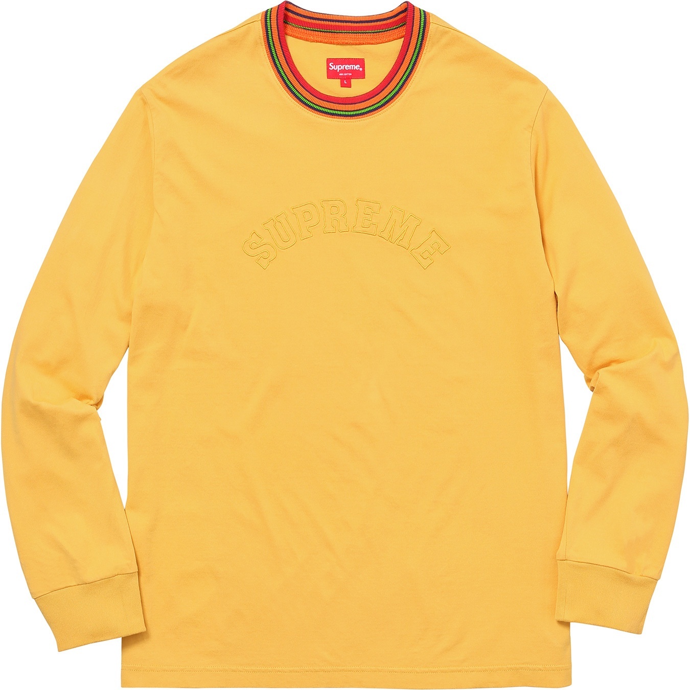 Multicolor Striped Rib L/S Top view 11